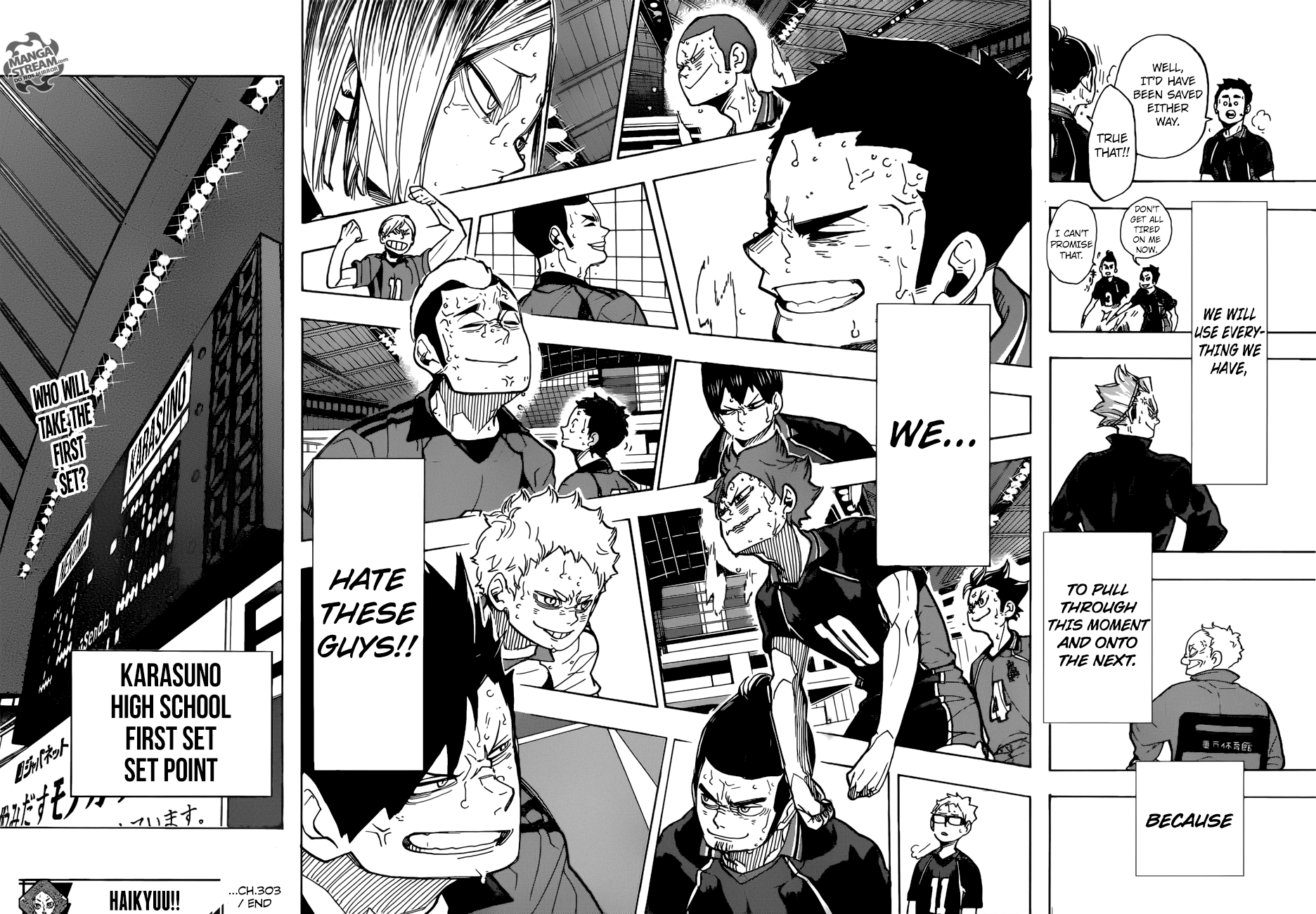 Haikyuu!!, Chapter 303 image 18